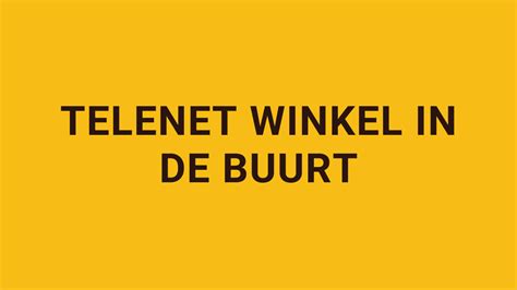 telenet winkelpunten|Alle winkels van Telenet